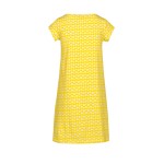 moteriška trumpa suknelė geltonos spalvos 1