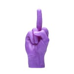 Rankų darbo žvakė F*ck You Purple 2