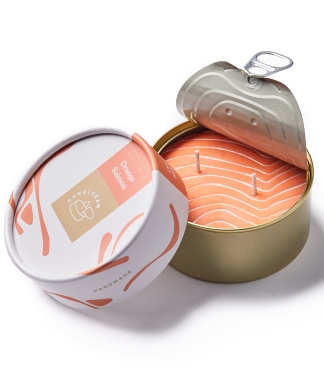 Kvepianti žvakė CandleCan Orange Salmon